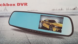 Camera rear view mirror dual  Video test [upl. by Nylavad497]