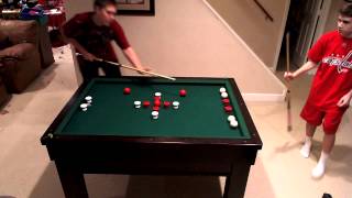 Bumper Pool Game 3 Matt vs Will [upl. by Ssor]