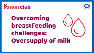 Overcoming breastfeeding challenges Oversupply of milk [upl. by Ahearn910]