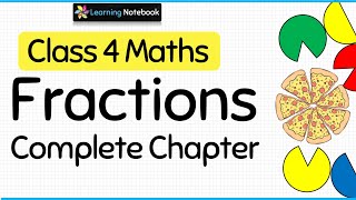 Class 4 Chapter Fraction  Complete Chapter [upl. by Omura]