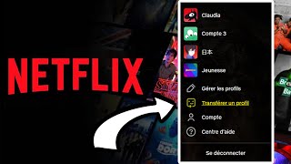 comment changer de profil netflix sur un autre compte [upl. by Fanchon]