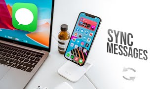 How to Sync Messages Between iPhone and Mac tutorial [upl. by Carmel]