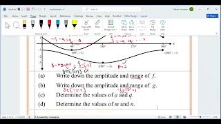 EXAMPLE 4 Determine the equation of sine amp cosine [upl. by Brittni]