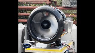 NEW Turbofan FT1500 from Frank Turbine for UAV´s or single seat jets [upl. by Htidirem]