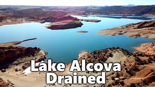 Lake Alcova WY  Drained [upl. by Wende]