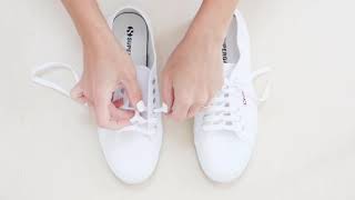 How to lace up your Supergas  braided [upl. by Nyleuqcaj]