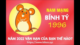 XEM TỬ VI TUỔI BÍNH TÝ 1996 NAM MẠNG NĂM 2022 Nhâm Dần [upl. by Enirahtac267]