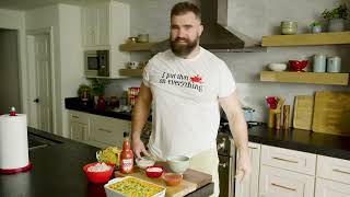 Buffalo Chicken Dip with Jason Kelce [upl. by Otti887]