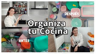 Cómo Organizar la Cocina  Utilizando Organizadores en Cajones y Estantes [upl. by Crispa]