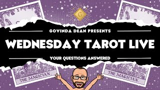 Live Tarot Readings  Every Wednesday  Your Questions Answered [upl. by Ninnahc]