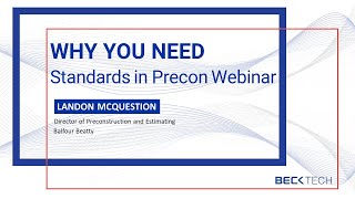 Why You Need Precon Standards [upl. by Acinorehs]