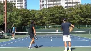 Milos Raonic Serve From The BackHD [upl. by Wehner]