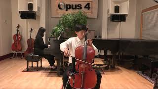 Opus 4 Studios Daniel Choi cello  Hungarian Rhapsody Op 68 by David Popper [upl. by Wasserman]