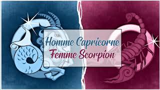 Homme Capricorne ♑ Femme Scorpion ♏ Compatibilité Astrologique Amoureuse [upl. by Iharas]