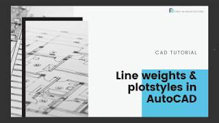 Autocad line weight problem when converting to pdf [upl. by Tawnya]