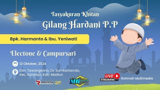 🔴  LIVE  CAMPURSARI DALAM RANGKA TASYUKURAN KHITAN quot GILANG HARDANI PP quot  12 OKTOBER 2024 [upl. by Sanborne]