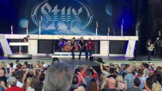 Styx  Come Sail Away w Chuck Panozzo Live at USANA Amphitheater 062717 [upl. by Troxell]