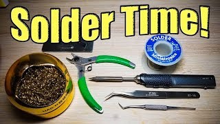 How to solder and wire a Receiver VTX Camera Buzzer and LED to FC [upl. by Wier]