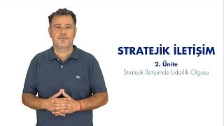 STRATEJİK İLETİŞİM  Ünite 2 Özet [upl. by Amilb]