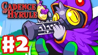 Cadence of Hyrule  Gameplay Walkthrough Part 2  Wizzroboe Boss Fight Nintendo Switch [upl. by Kenlee]