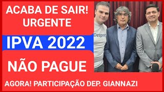 TODO PCD DEVE VER ESTE VÍDEO IPVA 2022 URGENTE ASSISTA [upl. by Ellehcram588]