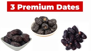 The Power of Dates Nutritional Benefits Varieties amp Recipes  Ajwa kalmi amp Medjoul dates [upl. by Sprung]