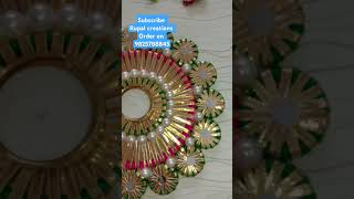 Diwali decoration ideasRupalcreations diy craft diwali [upl. by Lipkin933]