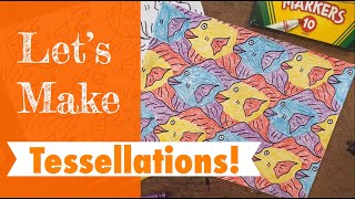 Tessellations Inspired by MC Escher [upl. by Aikmat227]