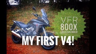 2018 Honda VFR800X Crossrunner Review [upl. by Eninnej510]