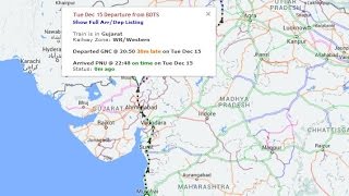 Live Train Running Status Online Easy [upl. by Zetniuq]