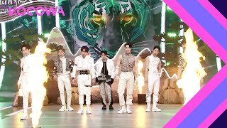 MoonBin KINO JuYeon Q LeeKnow HwanWoong DongHyun  Tiger Inside l 2021 MBC Music FestivalENB [upl. by Aikemal]