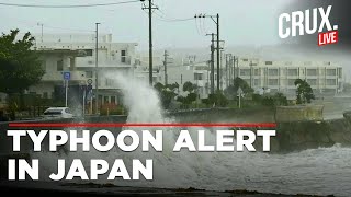 Japan Braces For Typhoon Shanshan  Torrential Rain Strong Winds Predicted For Kyushu  Hurricane [upl. by Finnigan]