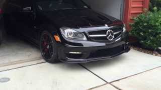 2014 MercedesBenz C63 AMG quotEdition 507quot Driving [upl. by Ricki]