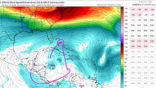 Tropical Storm Iota Forms  Likely to Strengthen and Threaten Central America [upl. by Nailimixam582]