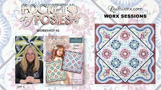 Pocket Full of Posies Workshop 1 with Judy Niemeyer [upl. by Miguel]