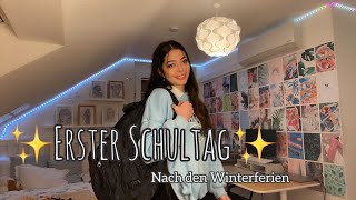 Erster Schultag Vlog Morgenroutine Winter [upl. by Airamalegna]