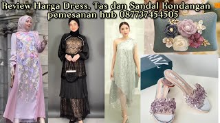 Review Harga Model Baju Gamis Tas dan Sandal Terbaru Dress Kondangan Kekinian 🛒 Trending Style [upl. by Kirkwood]