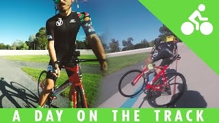 My First Time At The Velodrome cycling vlog [upl. by Snahc353]