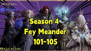 DragonHeir Silent Gods  Season 4  Fey Meander Series  Floor 101  105 [upl. by Ramar]