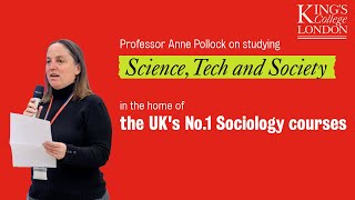 Study Science Tech and Society at the home of the UKs No1 Sociology courses [upl. by Emlynne142]