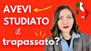 TRAPASSATO indicativo e congiuntivo ITALIANO Come si Forma Quando si Usa Grammatica italiana 🇮🇹 [upl. by Diraj]