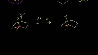 Acidic cleavage of ethers  Alcohols ethers epoxides sulfides  Organic chemistry  Khan Academy [upl. by Clarise]