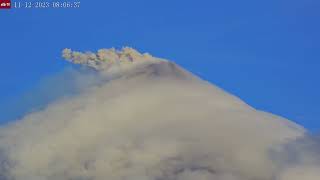 Dec 11 2023 Another ash eruption from Mayon Volcano [upl. by Annayrb]