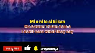 Adewale Ayuba  koloba Koloba Karaoke Version edited by djzab9jatv [upl. by Priscilla]