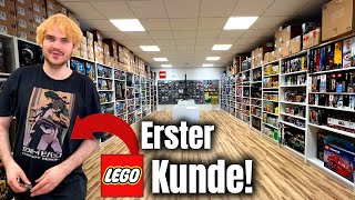 Der erste Kunde im LEGO Shop 🤩  Test Eröffnung VLOG [upl. by Ecirum]