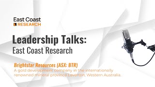 Leadership Talks with Brightstar Resources Limited ASX BTR Managing Director Alex Rovira [upl. by Ailima]