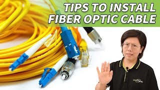 Fiber Optic Cable Installation Dos and Donts [upl. by Maudie]