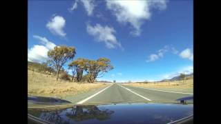 Driving from Sydney to the Australian Snowy Mountains and Lake Jindabyne [upl. by Hakim]