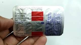 Glynase Mf Tablet  Glipizide And Metformin hydrochloride tablets usp Uses  Glynase mf Tablet uses [upl. by Gniy599]