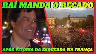 Após DERROTA DA EXTREMA DIREITA ex jogador Raí manda recado importante para a ESQUERDA DA FRANÇA [upl. by Hna]